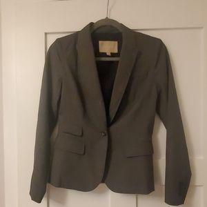 dark grey banana republic blazer